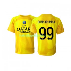 Jalkapallo Pelipaidat/Peliasut Paris Saint-Germain Gianluigi Donnarumma 99 Maalivahti Kolmaspaita 2022-2023 Lyhythihainen